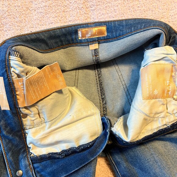 KUT FROM THE KLOTH Charlize Fab Ab High Rise Cigarette Leg Jean Size 0 - Picture 6 of 10